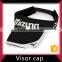 Custom Made Wholesale 100% Cotton Sun Visor Cap With Embroidery Logo