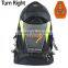 Bicycle Pilot Lamp LED Security Turn Direction Lamp Bicycle Security Signal Light Backpack safety flashing led vest