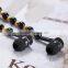 Imitation Jewelry Fashion Gold Acrylic Bead Necklace Earphone