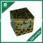 HIGH QUALITY CUBE SHAPE CARDBOARD GIFT DISPLAY BOX FOR DISPLAYING JEWELLERYS