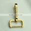 High quality Hook Type and zinc alloy Material shiny swivel eye snap hook with e ring washer