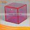 Cube Stackable acrylic storage boxes and Cases with lid