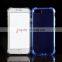 Transparent colorful mobile phone case for iphone 7