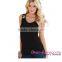 Black Cut out girls air soft Draped Back Clubwear Top led safety vest