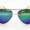 Bamboo polarized Women wear sunglasses uv400 glasses sun