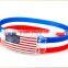 World Cup Promotional Flag Led Light Bracelet