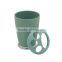 New Plastic toothbrush holder to make toothbrush and toothpaste combined