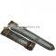 Crocodile leather watchband SCRWC-004