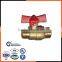 TEE Handle best sell high quality brass ball valve