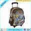 2016 Beautiful Multi function student trolley backpack
