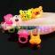 jelly finger ring animal LED flashing finger ring led ring