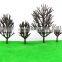 Scale plastic model tree, architecture model tree arm , miniature scale trees, building model tree for HO scale,MT-38