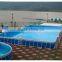 Outdoor Mobile 0.9mm PVC inflatable sport games pool, inflatable swim water pool for kids