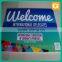 closed-cell pvc foam board welcome sign board printing