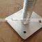 Q235 adjustable solid Jacks base scaffolding for construction