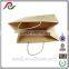 handmade recyclable brown kraft paper bag offset printing