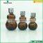 10//30/50/100ml brown color glass essential oil bottle with special shape