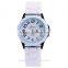 2015 Geneva luxury brand watch quartz Silicone Jelly watch for women girl boy gift