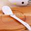 Creative Lovely Cartoon Kitty Style Ceramic Seasoning Spice Bowl Pot 3 in 1 Set With Spoon And Wooden Board