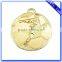 High quality Stamping antique brass plated engraved medal