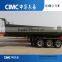 Hyva cylinder U shape 2 axles rear tipping truck trailer / twin axles dump semi trailer