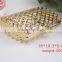 shiny gold metal frame for ladies handbag