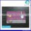 4 color printing Smart Contact IC card with credit card size