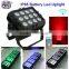 12*15W Professional pro light show backdrop decoration Battery Powered led lights