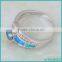 Fashion 925 Sterling Silver Mystic Rainbow Tanzanite Blue Fire Opal Ring