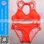 Sexy hot solid color multi-rope super mini reversible brazil bikini