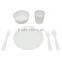 OEM New High quality plastic personalized 6PCS/SET Children dinnerware sets