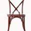 new design wooden cross back chair dining chair