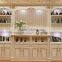 Solid Wood Kitchen Cabinet Light Color Style