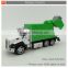 Styles die cast pull back metal toys car garbage truck for wholesale