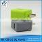 High quality hot sale dual or single usb cell phone car home wall charger with twin socket