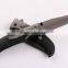 OEM black G10 handle 440 folding camping knife