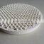 Round flameless cordierite infrared gas ceramic plates for cooking stove, porous honeycomb heat reflected plague 135mm diamete