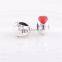Custom Metal Logo Beads Charms European 925 Sterling Silver Beads