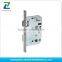 round square steel forend latch deadbolt backset european apartment door knob cylinder lock