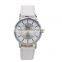 best selling fashion women geneva leather strap quartz watch relojes mujer