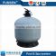 Swimming pool cleaning equipment and swimming pool treatment and sand filter