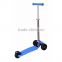 Three big wheel scooter adjuatable height foldable aluminum T bar child scooter