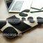 Fashion Black 9.7 inch Wool Felt Tablet Case Cute Cartoon Panda Tablet Bag
