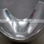 Casted Shiny Aluminium Metal Fruit Dish Fruit Plate Fruit Basket Mirror Polish