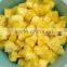 IQF Frozen Pineapple Under -18 Degree Celsius From Thailand Certified HACCP, ISO 22000 , GMP, HALAL and KOSHER