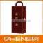 Best Sell factory custom made brown 2 bottle leather wine boxes with handle (ZDS-F377)
