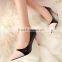 Sexy Pointed Toe Pump Shoes Stiletto Heel Fashion Shoes Patent Genuine Leather High Heel Dress Shoes CP6674
