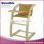 Top selling wooden swing chair can do logo for customers