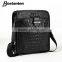 vertical genuine leather brand bags men cross body messenger bag