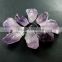 30-40mm random shape and size natural raw rough amethyst pendant charm loose beads supplies 3030013